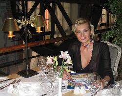 Анна Филатова в ресторане Антонио