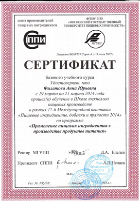 сертификат школа для интернета